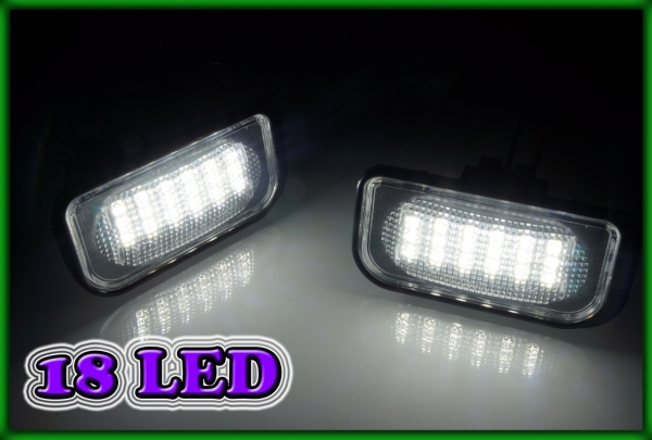MB C-Class W203 4D 00-06 SMD LED Licence Plate Light