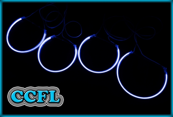 BMW E46 98-05 HALOGEN / NON-PROJECTOR CCFL Angel Eyes Rings BLUE