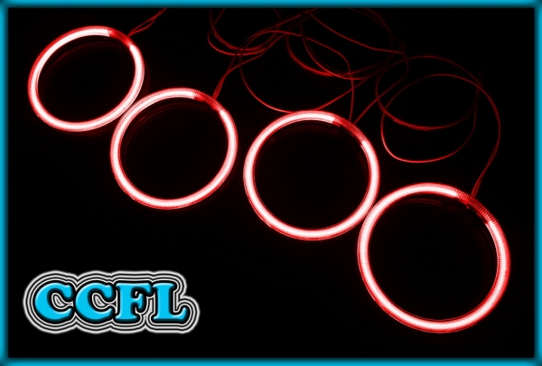 BMW E46 03-06 2D coupe / cabrio CCFL Angel Eyes Rings RED