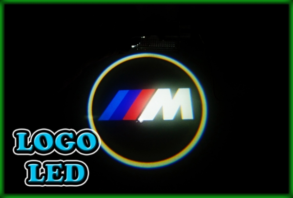 BMW F06 12-, F12 F13 09-, F07 F10 F11 09- 3D Logo "///M" Door Courtesy Puddle Lights