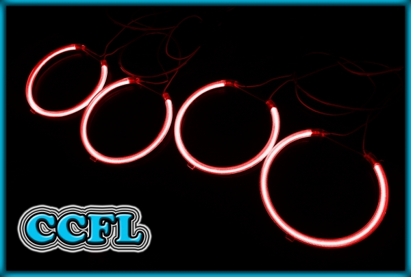 BMW E39 96-03 PROJECTOR CCFL Angel Eyes Rings RED