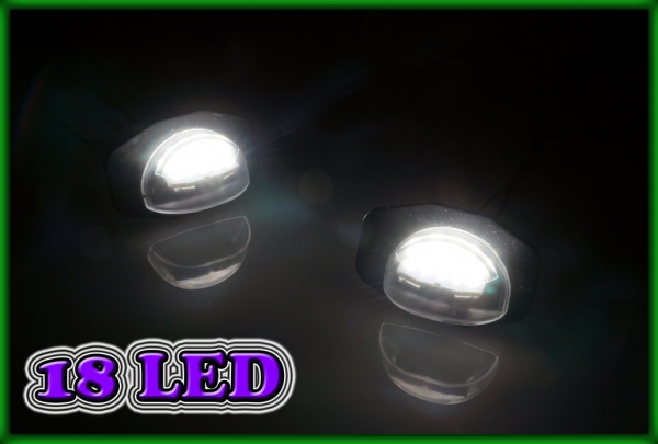 TOYOTA Alphard MK2 09-, Sienna MK3 11- SMD LED Licence Plate Light